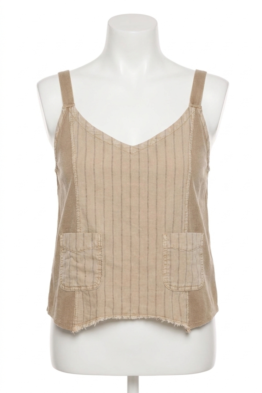 NEW XCVI ludora tank top in tanglewood pigment